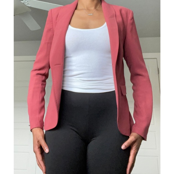 H&M Red fitted Blazer - Picture 3 of 14